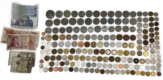 Foreign Coins & Paper Currency