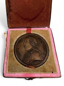 Pius VII Bronze Commemorative Papal Medal, 1800