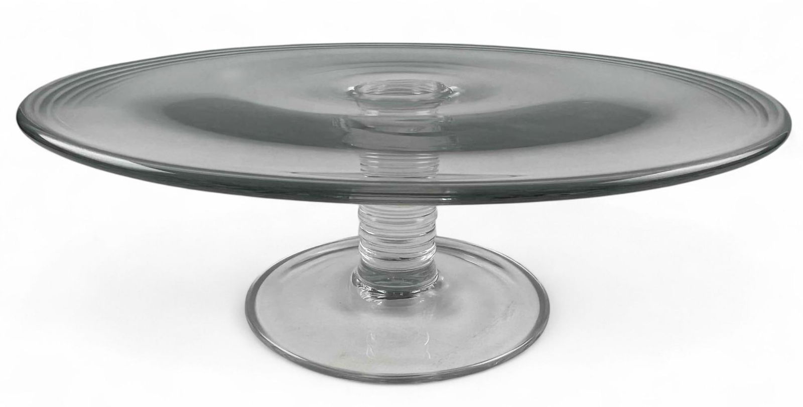 Tiffany & Co. Mesa Glass Cake Stand (1 of 10)