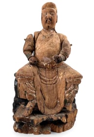 Chinese Articulated Wood Figure