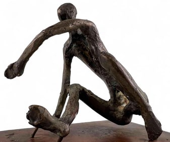 Marianne de Hatten Groh ( French-American, 1935-2025), Bronze Figural Sculpture