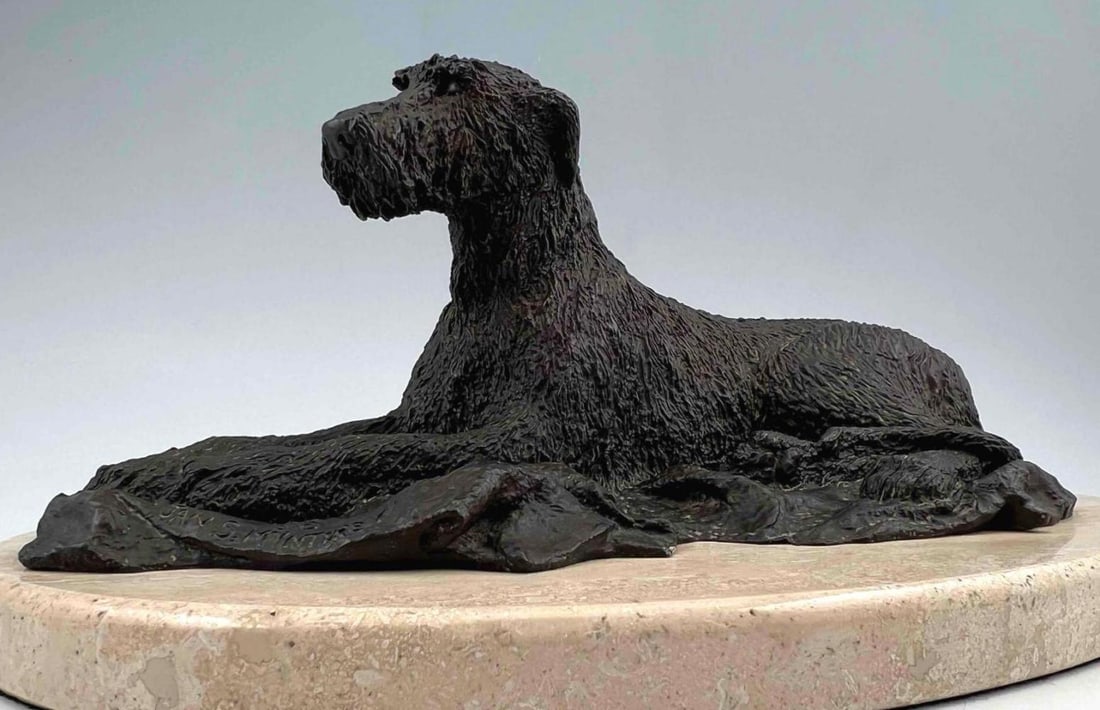 Jan McIntyre, Irish Wolfhound, Bronze (1 of 10)