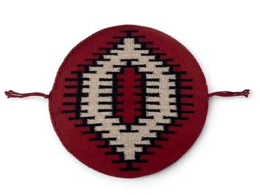 Navajo Circular Wool Weaving