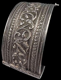 Sterling Silver Berber Cuff Bracelet