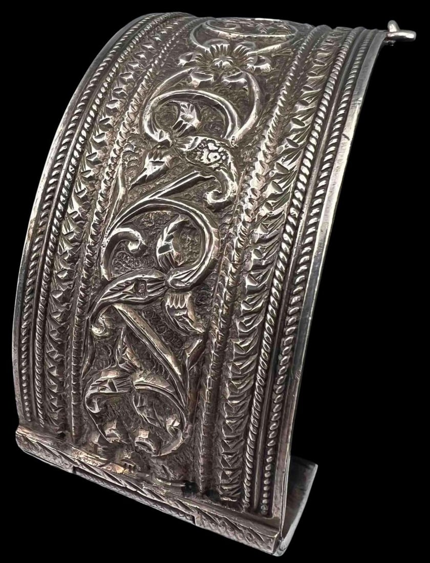 Sterling Silver Berber Cuff Bracelet (1 of 6)