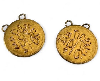 Two 22K Turkish Gold Coins