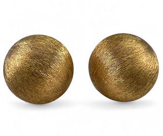 Mid Century 14K Gold Earrings