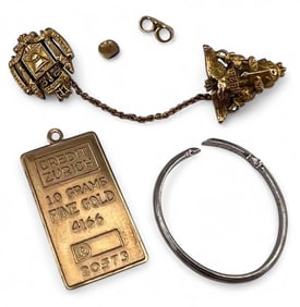 14K Gold & Platinum Lot