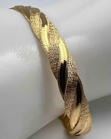 14K Italian Gold Bracelet
