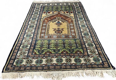 Turkish Prayer Rug, Ca. Mid 20th Century