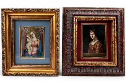 Two Italian Miniature Paintings
