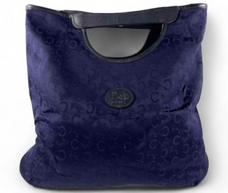 Celine Noevir Canvas Monogram Tote Bag
