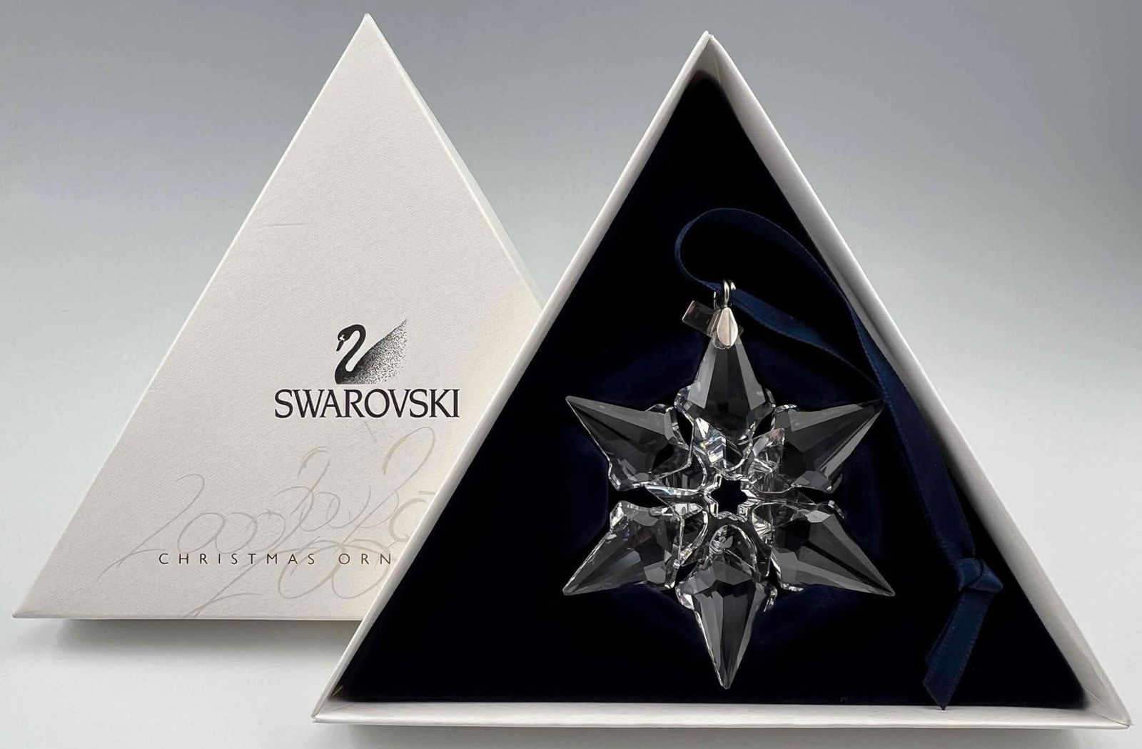 Swarovski Crystal Snowflake Ornament, 2000, With Original Box