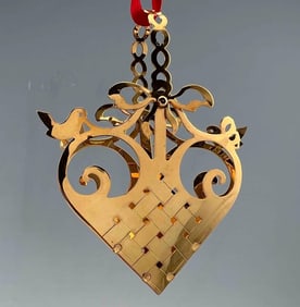 George Jensen Christmas Ornament In Original Box