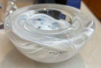 Kosta Boda Art Glass Bowl