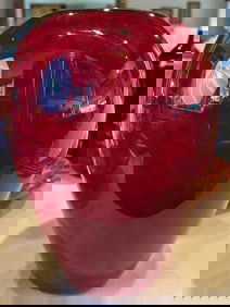 Hand Blown Artist Signed Art Glass Vase