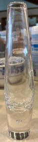 Vintage Steuben Crystal Bud Vase With Controlled Bubble Detail