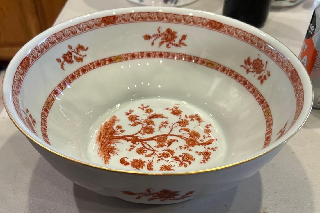 Haviland Tehran Porcelain Serving Bowl: Haviland Tehran Porcelain Serving Bowl. No chips.