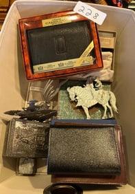 Seiko Watch, Wallets, And Collectibles