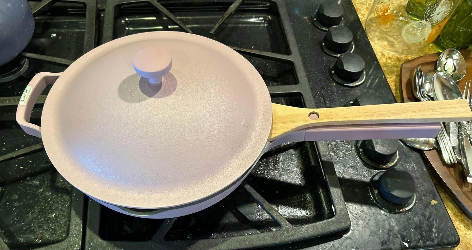 New Unused "Our Place" Pan With Lid: New unused "Our Place" pan with lid.