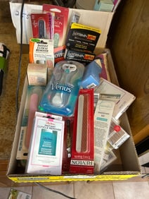 Box Of Nail & Personal Care Items