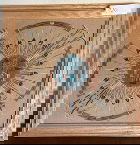 Navajo Sand Painting, Signed A
