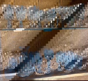 Lot Of Waterford Crystal Stemware