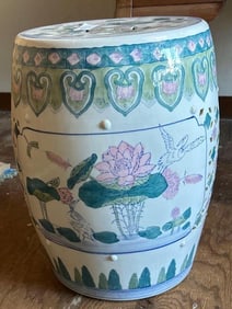 Chinese Porcelain Drum Stool