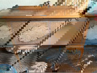 Vintage Queen Anne Style Buffet