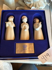 Royal Copenhagen Christmas Angel Set