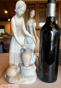 Nao By Lladro "Lady By The Well