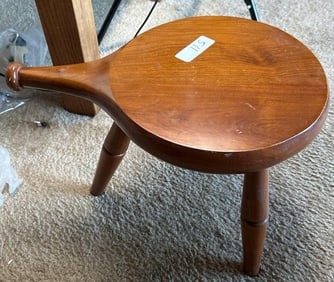 Handy Three Legged Fireplace Stool