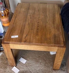 Pair Of Vintage Oak End Tables