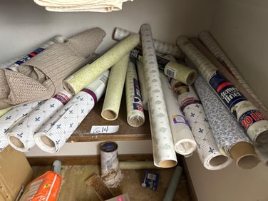 Lot Of Contact Paper And Drawer Liner