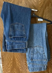 Two Pairs Men'S Levi'S Jeans, Size 36X30 And 34X30