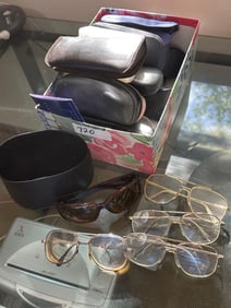 Large Lot Of Prescription Glasses & Sunglasses