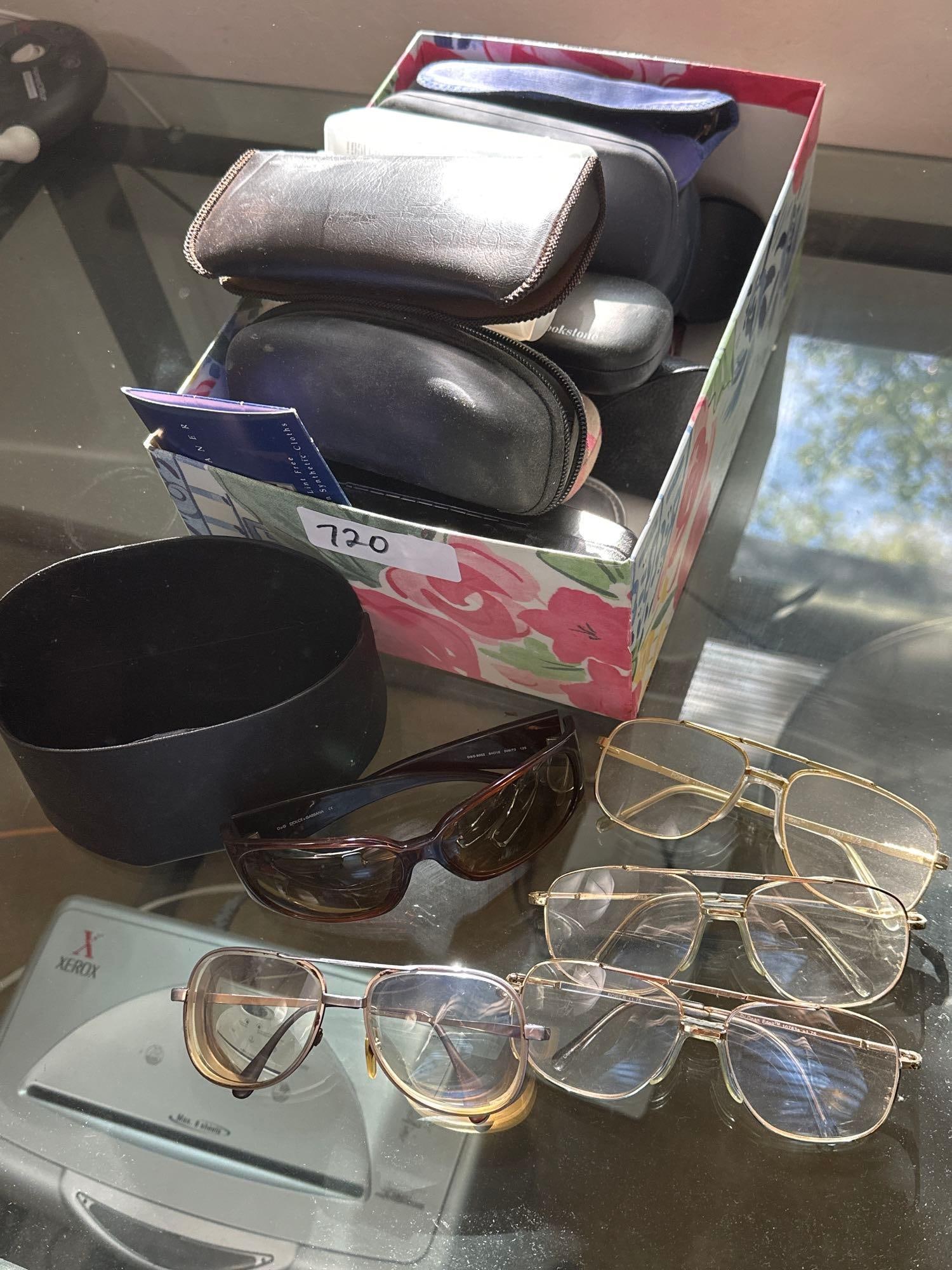 Large Lot Of Prescription Glasses & Sunglasses: large lot of prescription glasses & sunglasses.