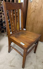 Mission Style Oak Side Chair