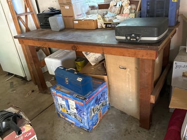 Garage Work Table Approximately 6