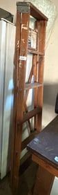Six Foot Wooden Ladder