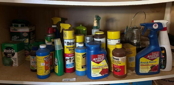 Lot Of Gardening Supplies