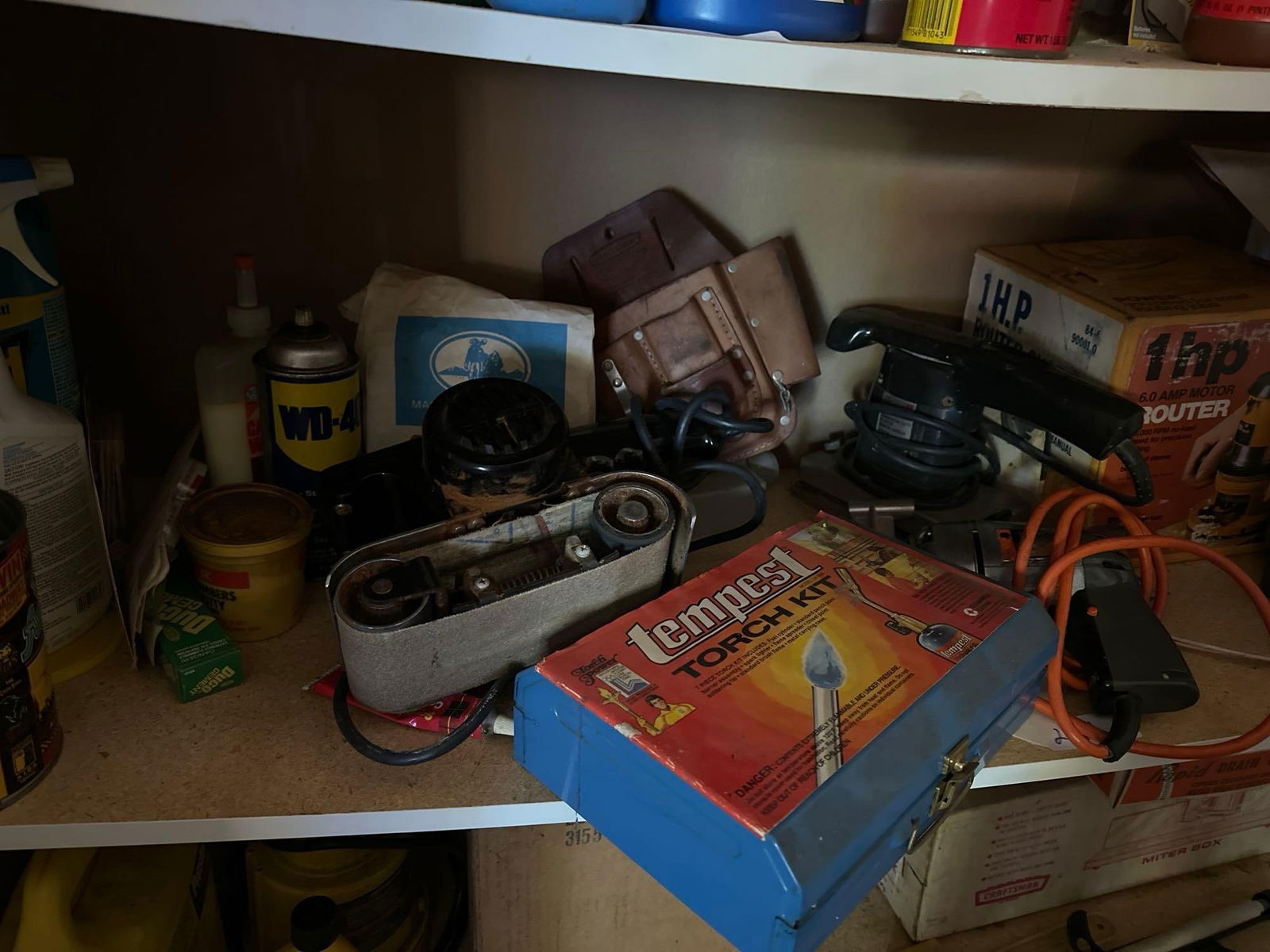 Lot Of Tools & Equipment Including Router, Electric Sanders, Torch Kit, And More (1 of 6)