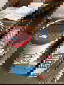 Fan, Coolers, And Party Percolator