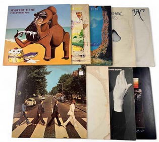 Lot Of Vinyl Records Including Elton John, Fleetwood Mac, The Beatles, & David Bowie