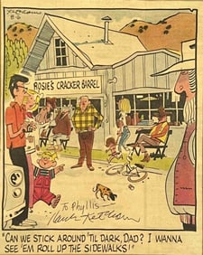 Hank Ketchum (1920-2001), Dennis The Menace Autographed Comic
