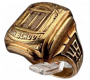10K Gold 1949 Class Ring, 6.2g