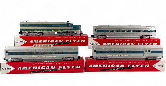 American Flyer S Gauge Comet No. 466 Diesel Train Set