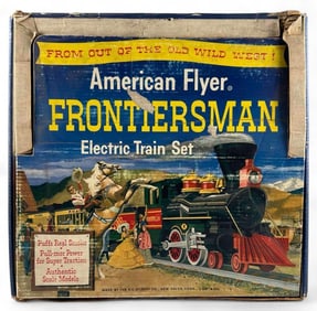 American Flyer Frontiersman Train Set With Box