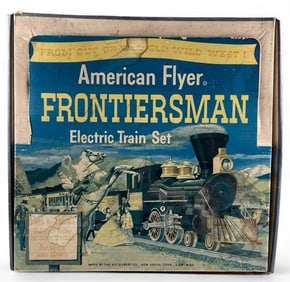 American Flyer Frontiersman Train Set With Box