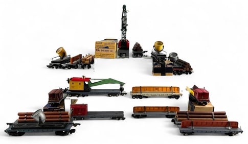 American Flyer S Gauge Logging Work Train Cars